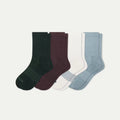 Men's Solids Half Calf Sock 4-Pack