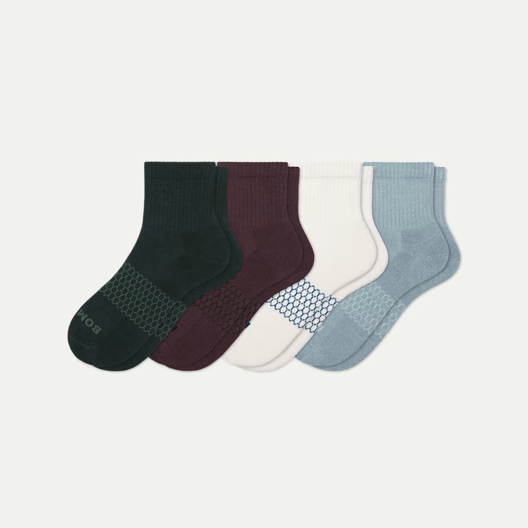 Men's Quarter Sock 4-Pack
