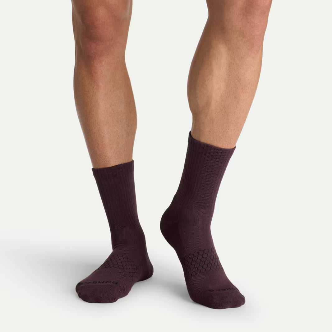 Men's Solids Half Calf Sock 4-Pack