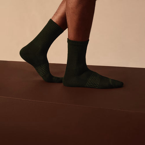 Men's Solids Half Calf Socks