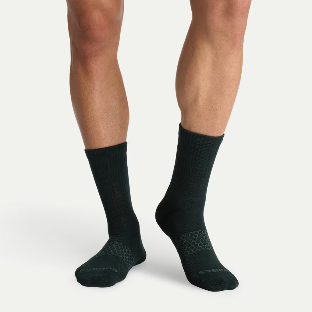 Men's Solids Half Calf Socks